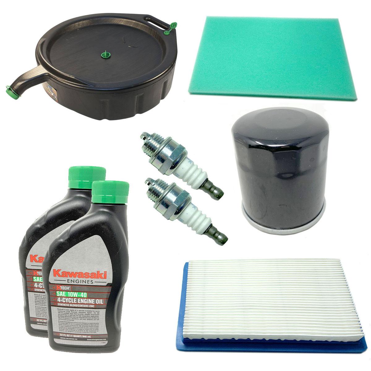 13Hp Kawasaki Maintenance Kit (Includes Oil & Oil Drain Pan)
