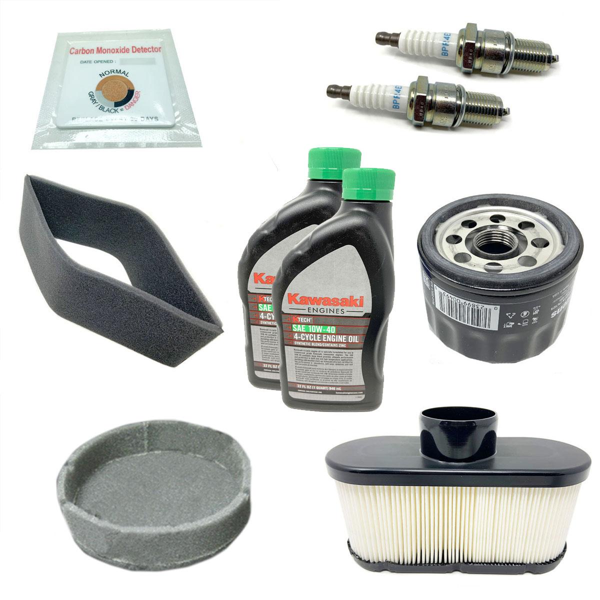 Propane Kawasaki 18Hp Maintenance Kit, Fits Pioneer Pe400Bu (Includes Oil)