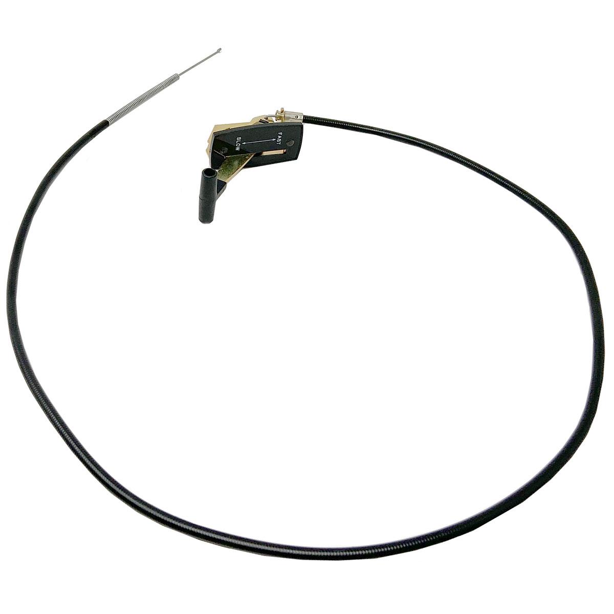 Propane Throttle Cable, 38In Left Mount, With Detents
