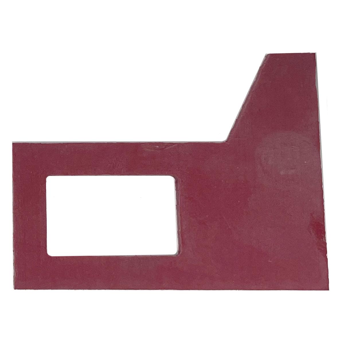 Gasket Squeegee .125In Red Nat, Fits Tennant 83874