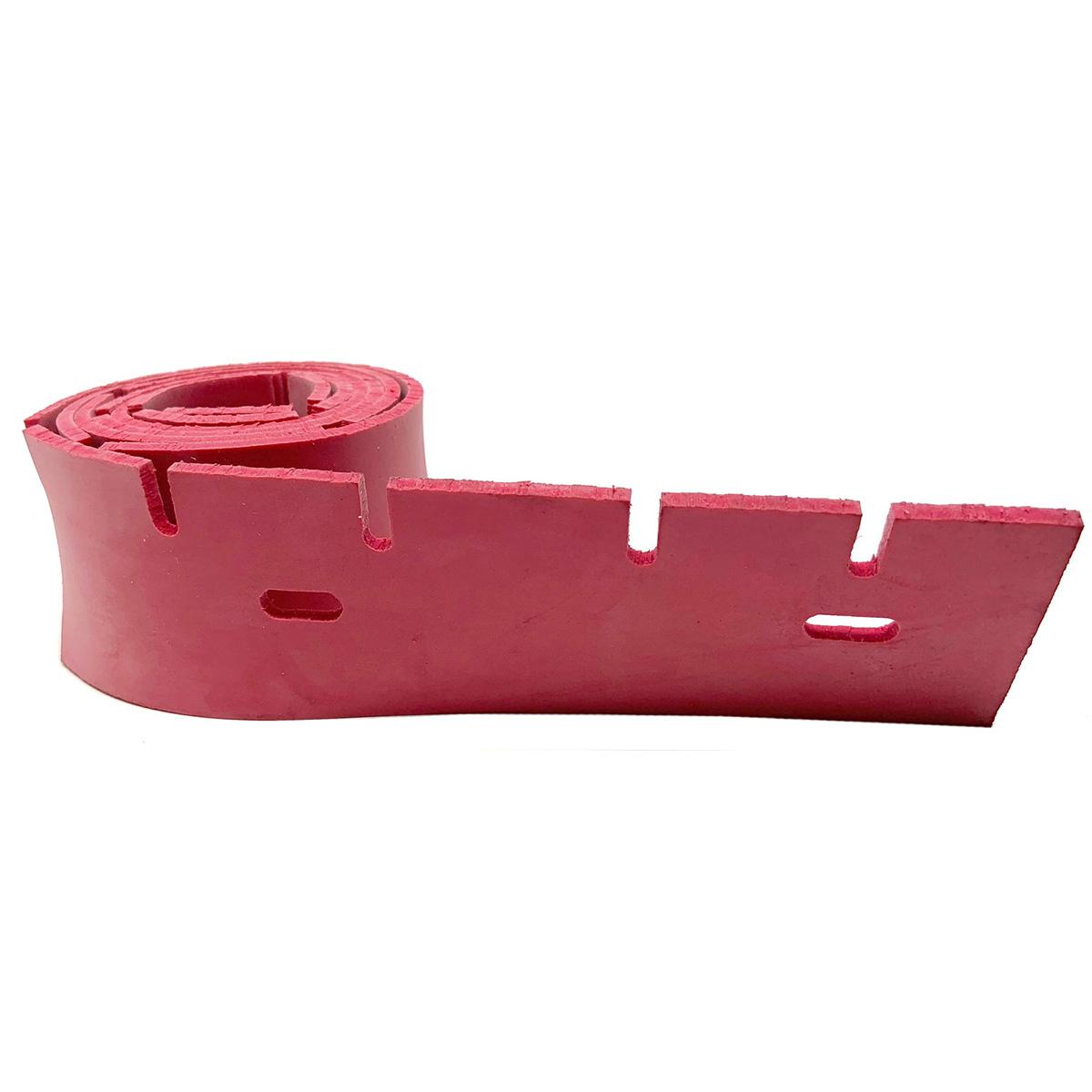 Squeegee Budget Line, Front .125In Red, Fits Tn 1023327