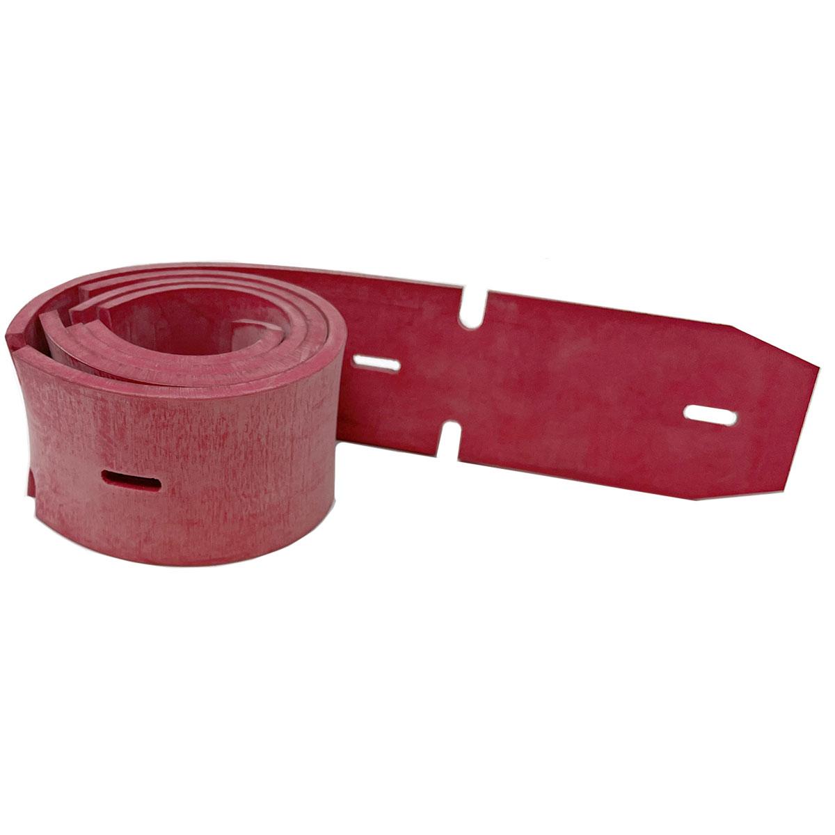Squeegee Budget Line, Front .125In Red, Fits Wn 86001630