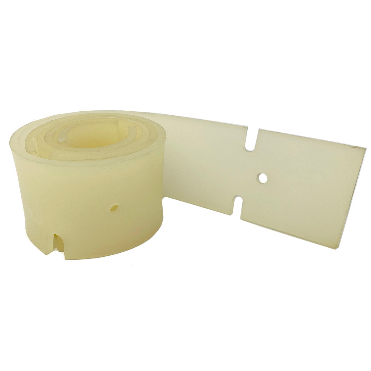 Squeegee Front .1875In Flat Urethane, Fits Fc 28-755U