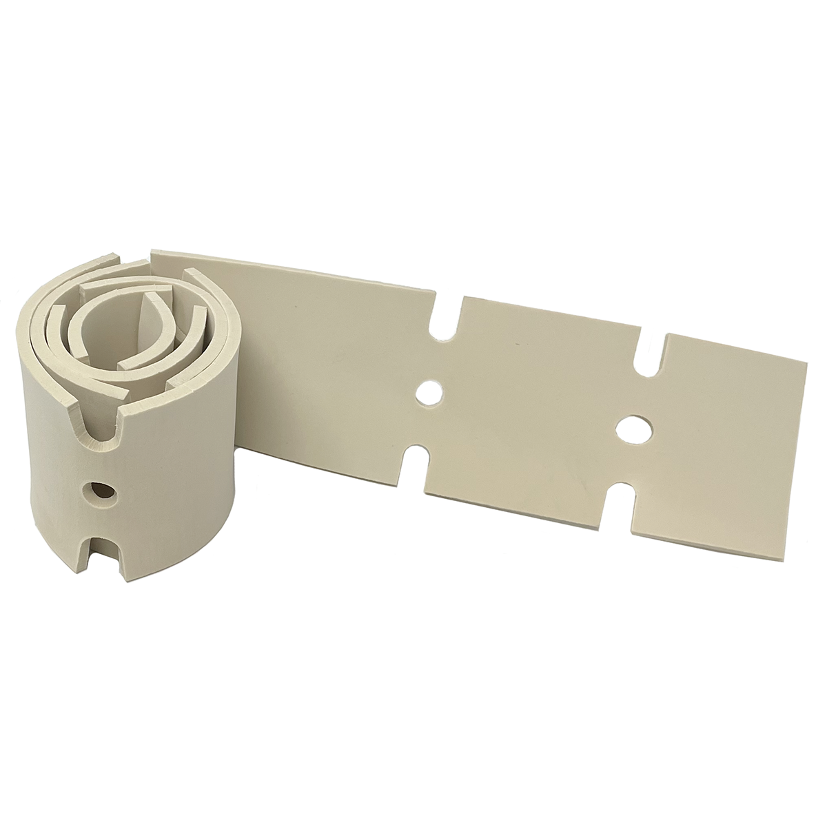 Squeegee Front .125In Tan, Fits Clk 30903A