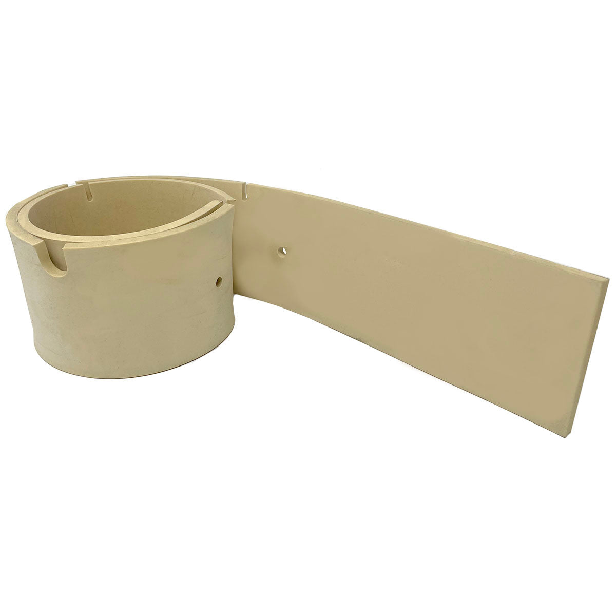 Squeegee Front .25In Tan, Fits Mm 281785