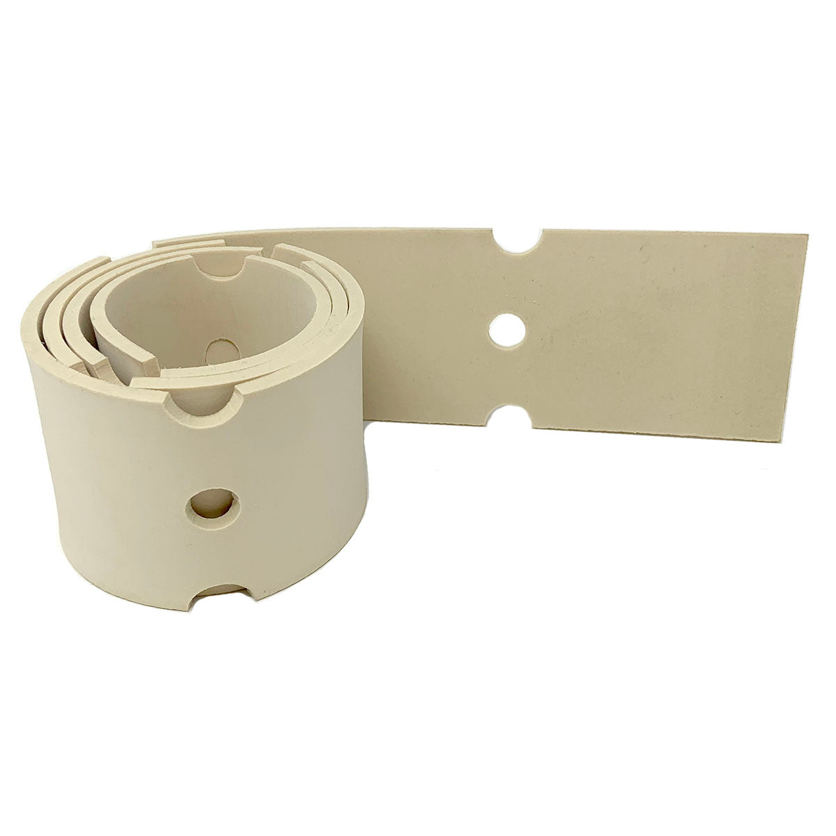 Squeegee Front .125In Tan, Fits Powr-Flite Pas457