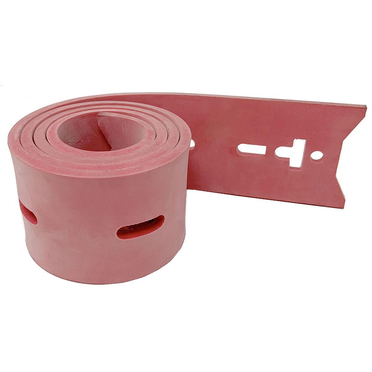 Squeegee Rear .25In Red, Fits Advance 56382739 (1 Of 2)