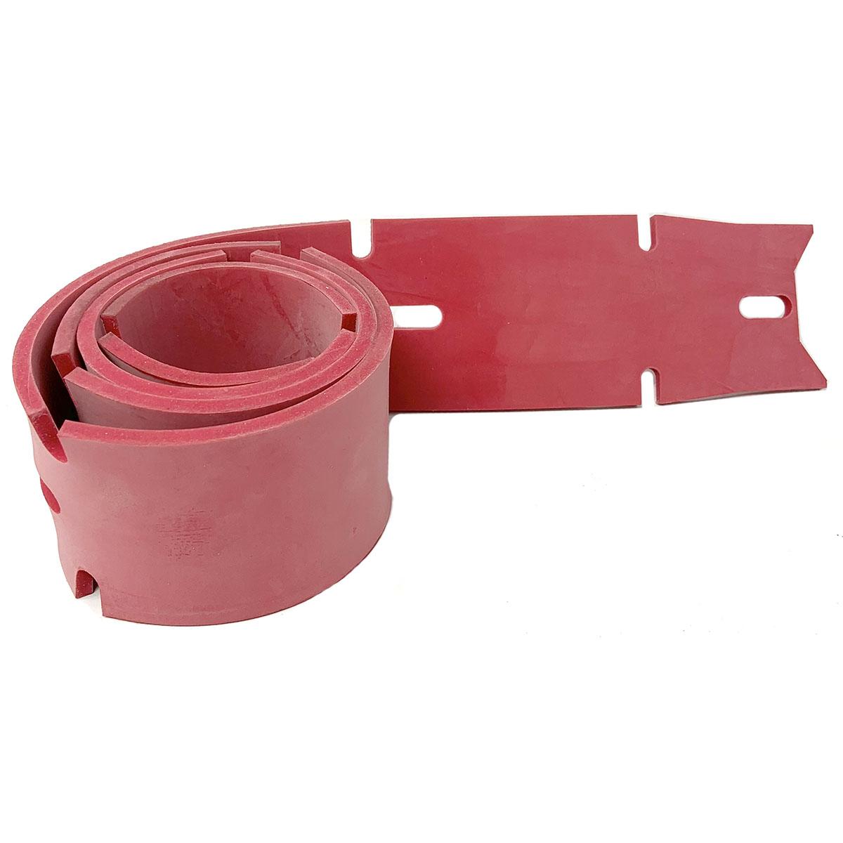 Squeegee Front .1875In Red, Fits Advance 56382739 (2 Of 2)