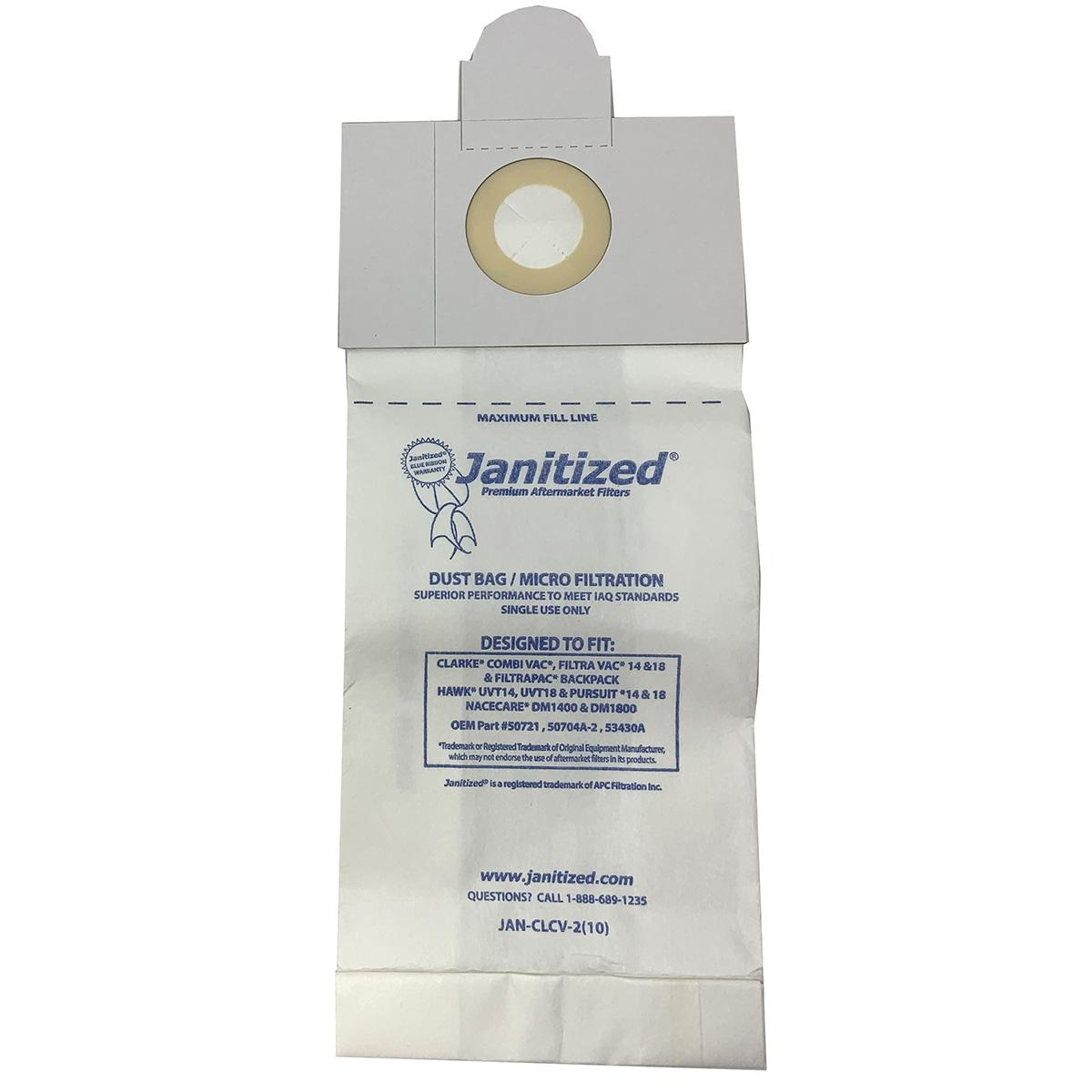 Replacement Vacuum Bags, Dust Bag, Micro Filtration (10 Pack)