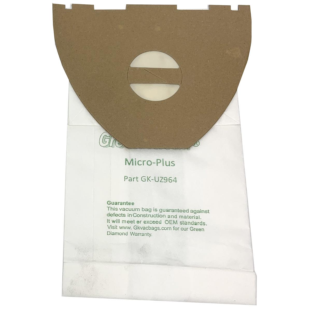 Captive Filtration Replacement Vacuum Bags For Advance Bu800, Advance Advolution 20B, Fits Advance 1406554050 & Advance 1406554010 (10 Pack)