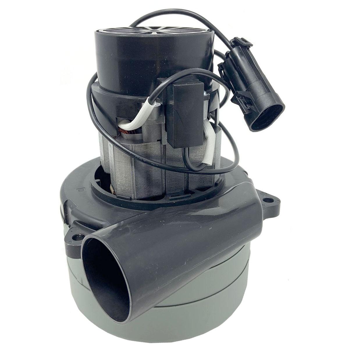 Ivm 119433-29 Vacuum Motor 24 Volt, 3 Stage With Connector & 1.5In Inlet Tube