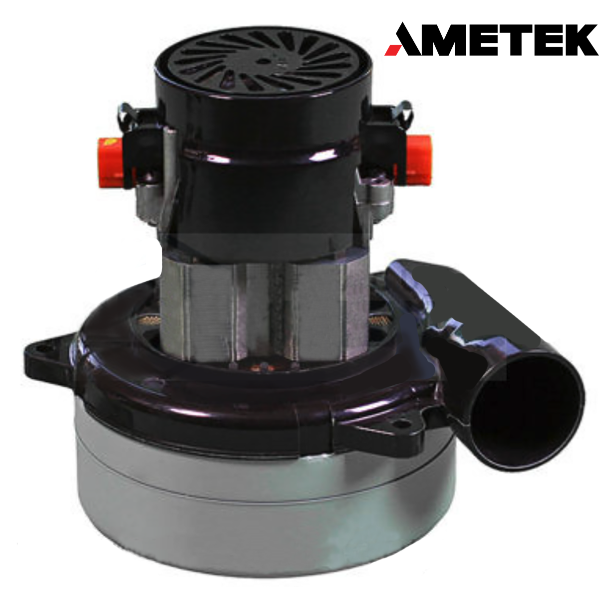 Ametek 11891-29 Vacuum Motor Tangential Discharge, 24 Volt, 2 Stage, 5.7In With Inlet Shell