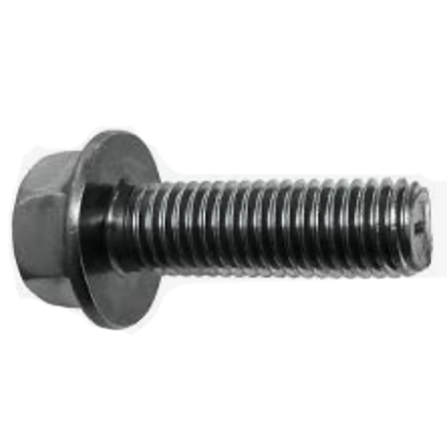 Hardware .25In, 20In X .75In Plain Finish Grade 18-8 Hex Washer Serrated Flanged Bolt