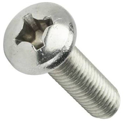 Hardware Screw, .3125In X .625In, Pan Head, Stainless Steel
