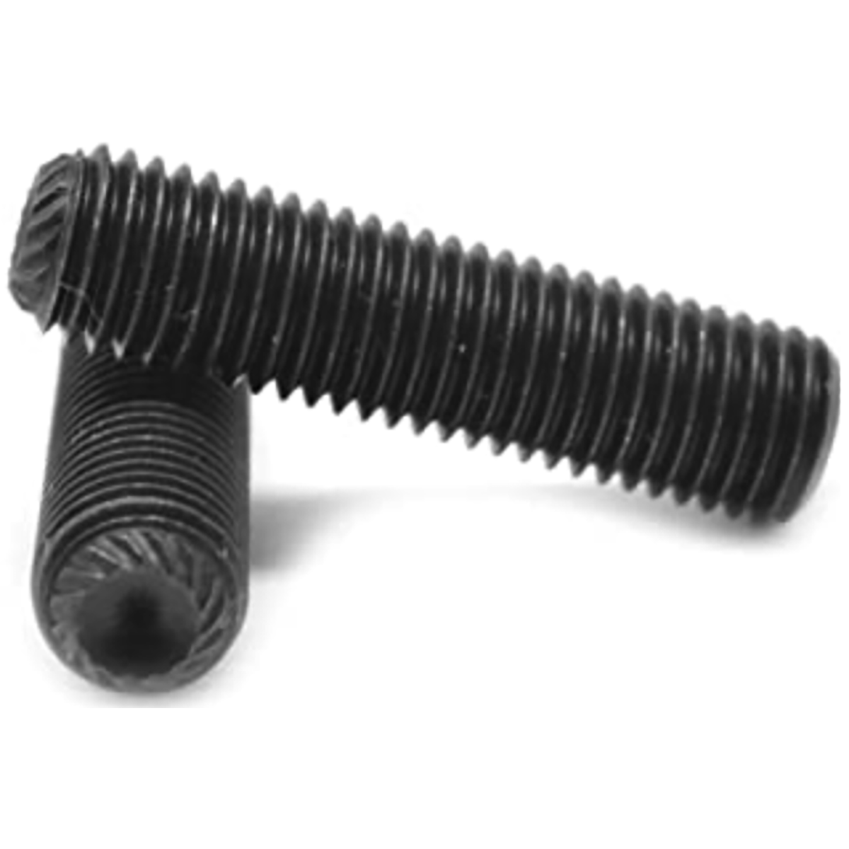 Hardware M5-0.8 X 8Mm Iso 4029 Hex Drive Cup Point (Black Oxide Finish Alloy Steel)