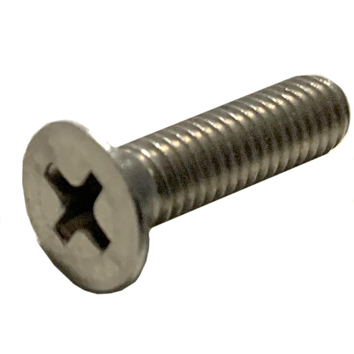 Hardware Screw, .3125In X .75In, Flat Head, Stainless Steel