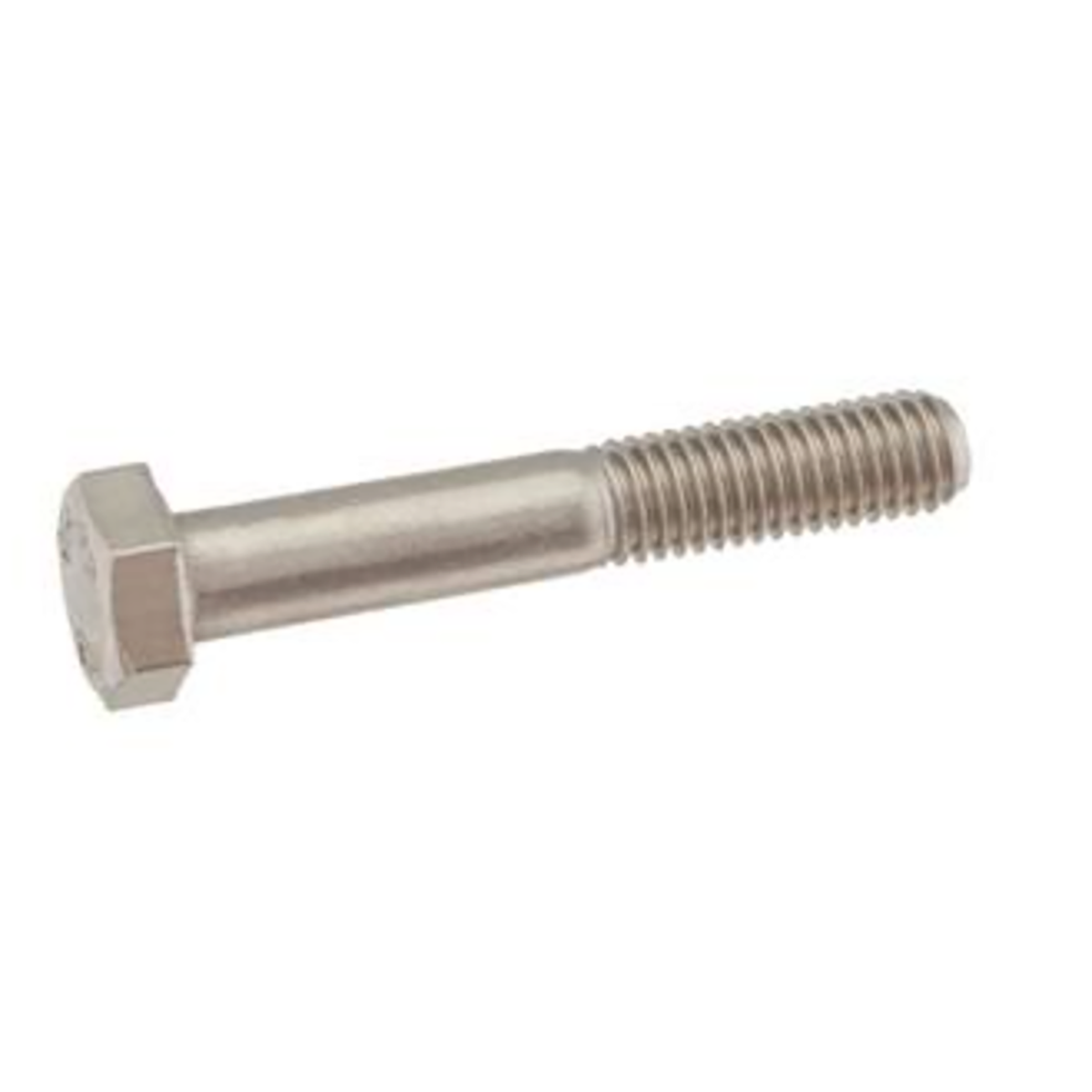 Hardware Screw, Hex 8X1.25 50In, Stainless Steel