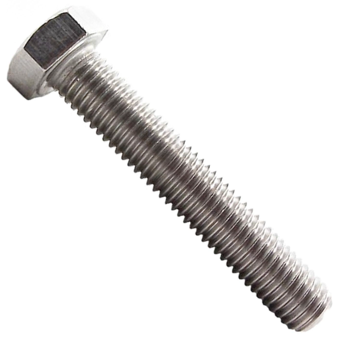 Hardware Screw, Hex 8X1.25 70In, Stainless Steel