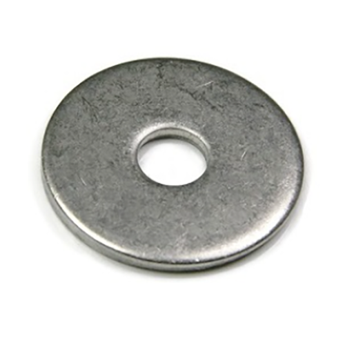 Hardware Fender Washer, .25In X 1In, Steel