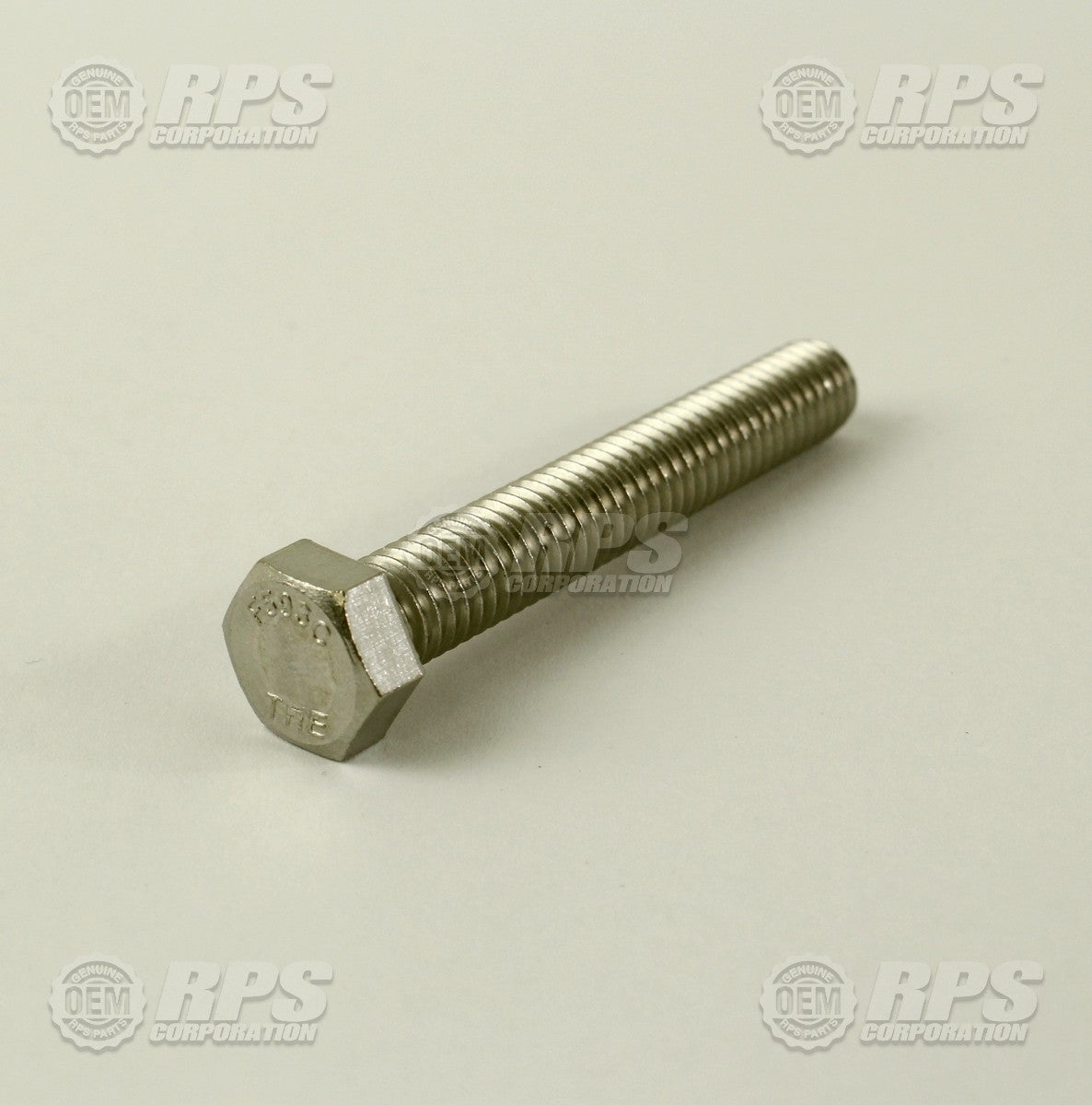 FactoryCat/Tomcat H-71190, Screw,Hex Cap,3/8-16x2-1/2"  Stainless,Full Thread