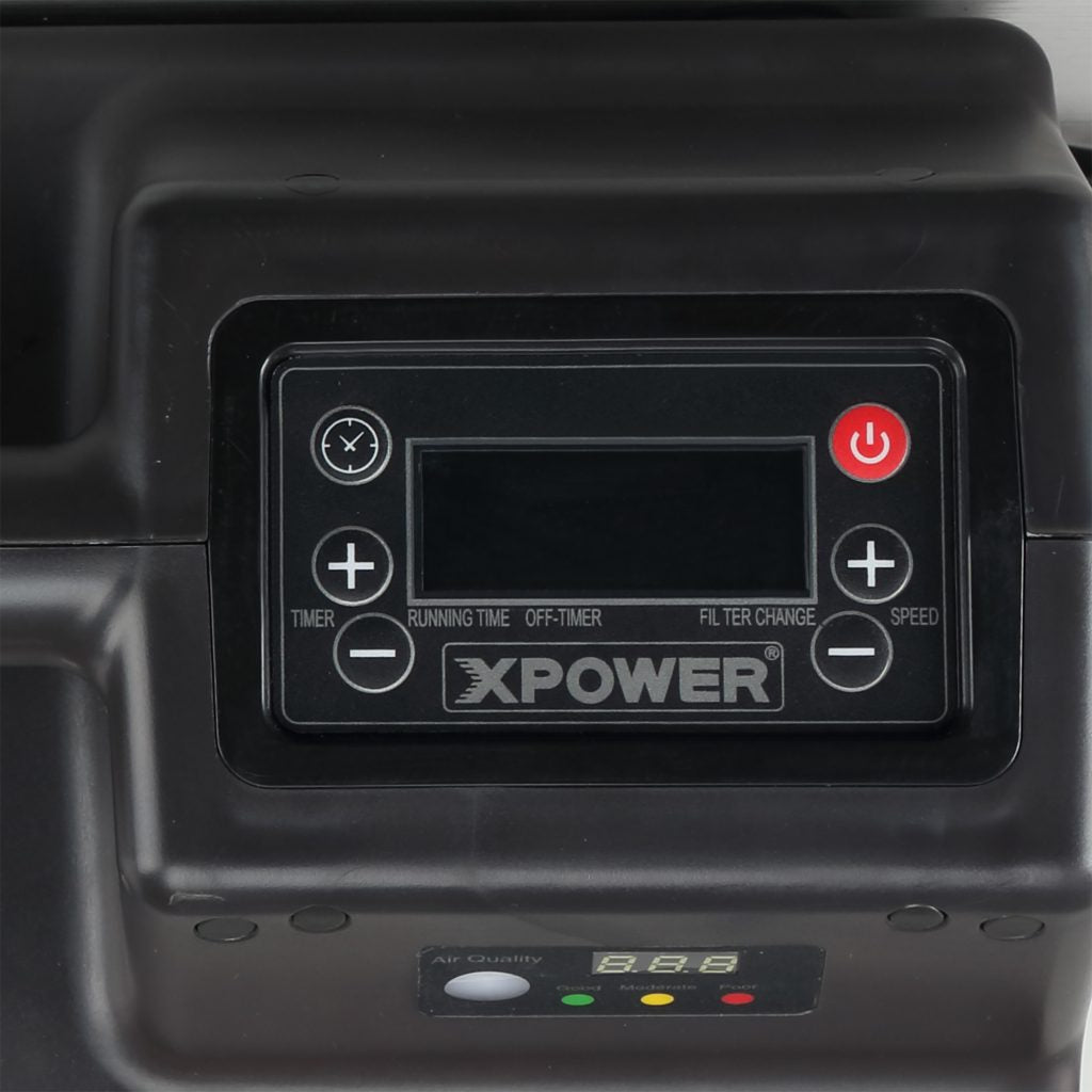 XPOWER X-2830U Professional 5-Stage HEPA Air Scrubber with dual UV lights (UV-C)