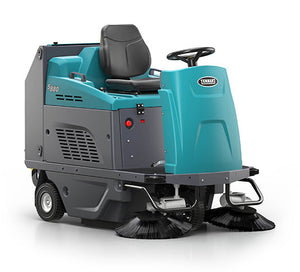 Tennant S880, Floor Sweeper, 48", 18 Gallon Hopper, Ride On, Battery, Dual Side Brushes, 2 Year Warranty