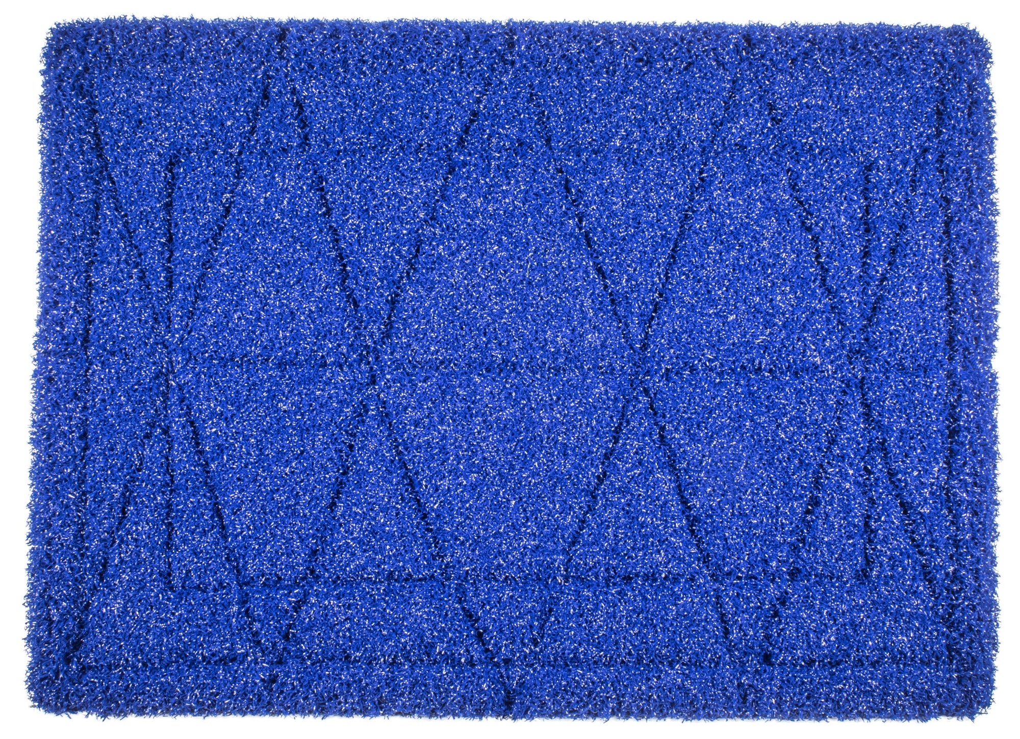 20" Blue Tile & Grout Pad - Sold Individually - Square Scrub SS P1420TGB