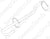 Nilfisk Advance 9100001174 Solution Hose