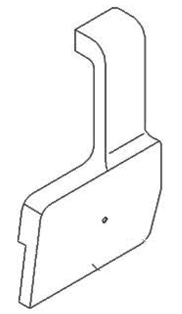 Tennant MPVR00611 Duct