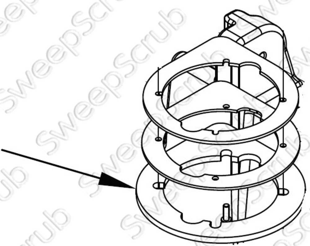 Nilfisk Advance 56265335 Gasket