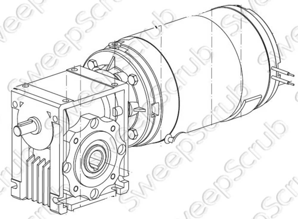 Nilfisk Advance 1464744000 Electric Motor