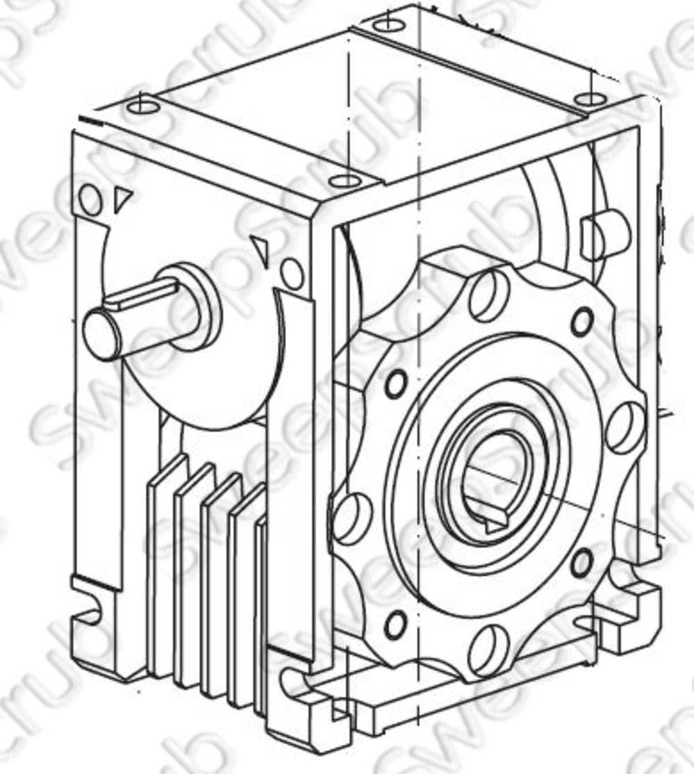 Nilfisk Advance 1464725000 Gear Reduction