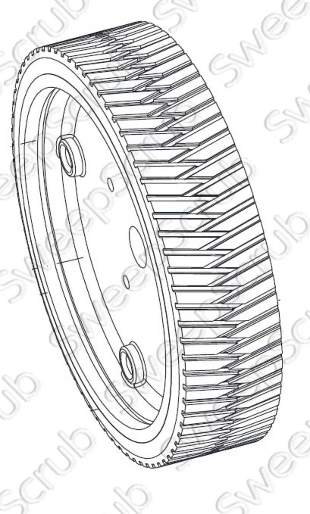 Nilfisk Advance VS13624 Wheel