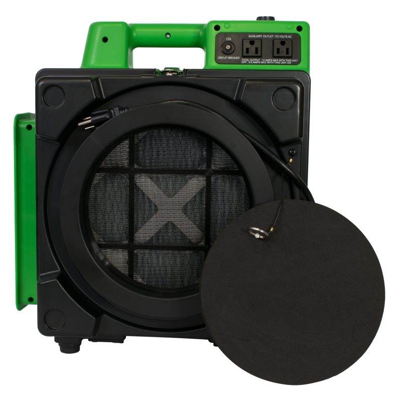 XPOWER X-2480A Professional 3-Stage HEPA Mini Air Scrubber- 550CFM