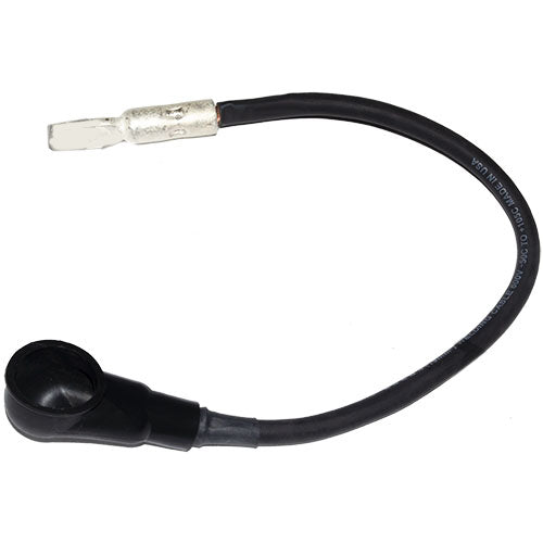 Battery Cable Eyelet To 1/0 Contact, Black 4Ga 15In