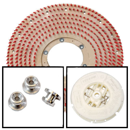 Pad-Lok 14" Pad Driver .5" Trim, Plastic With Center-Lok 3 Pad Holder (Contains Gbr0L800, Gbr14Dpal, Gbrphcl3S)