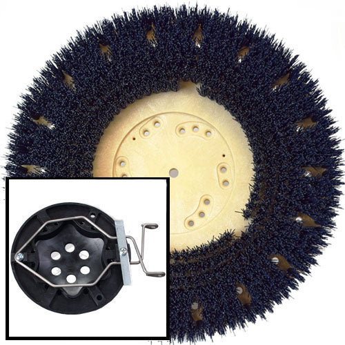 Brush Kit 16In Mal-Grit, 80 Grit (Contains Gbr0G400X, Gbr16Gr080)