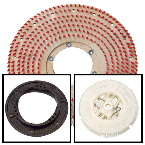 Pad-Lok 19" Pad Driver .5" Trim, Plastic, Includes 4148Pmb And Center-Lok 3 Pad Holder