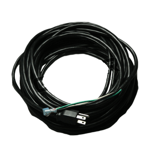50 Ft., 14/3 Sjtw, 300 Volt Power Cord, Black