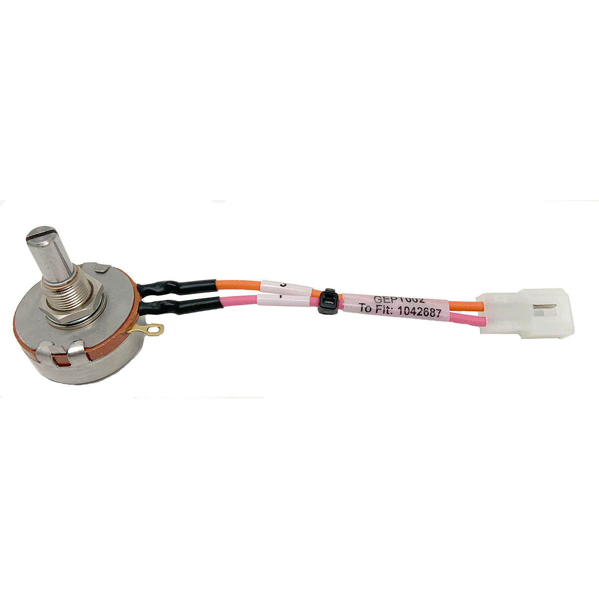 Potentiometer Harness Assembly With Connector, Fits Tennant 1042687