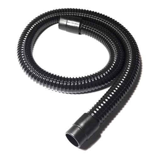 Pvc Hose 22 X 1.5, Black, Includes Two 1.5" Short Cuffs