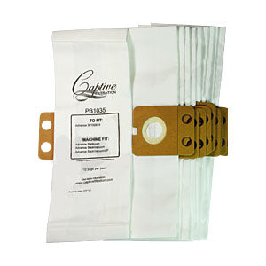 Captive Filtration Vacuum Bags Fits Nilfisk Backuum Pac, Back Paxk Xp Micro Filter, 2 Pre Filters (10 Pack), Advance 22198000, Advance 56100919