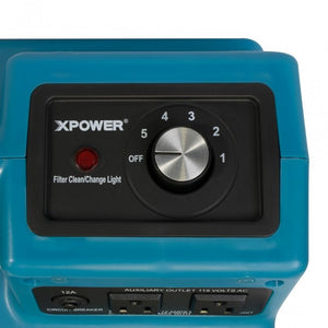 XPOWER X-2480A Professional 3-Stage HEPA Mini Air Scrubber- 550CFM